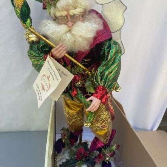 Mark Roberts Limited Edition JOY TO THE WORLD FAIRY WITH STAND - Picture 1 of 8